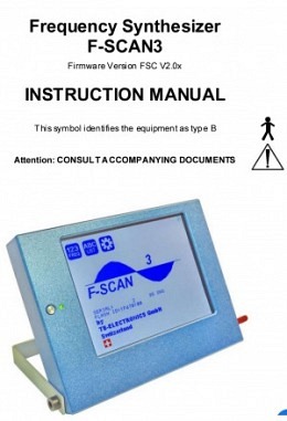 FSLIT104   F-SCAN3 Gebrauchsanweisung